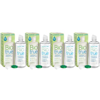 Biotrue Multi-Purpose 4 x 300 ml με θήκες